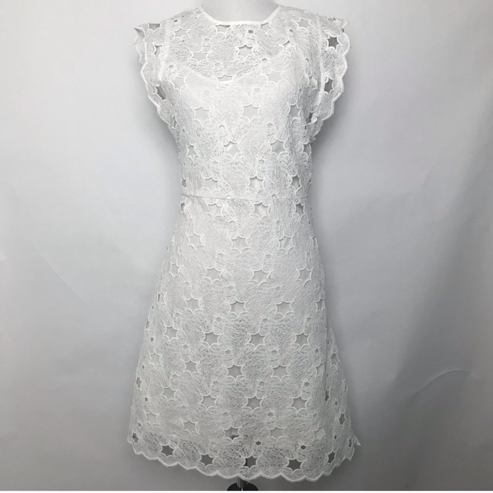 White Zara Dress NWT S